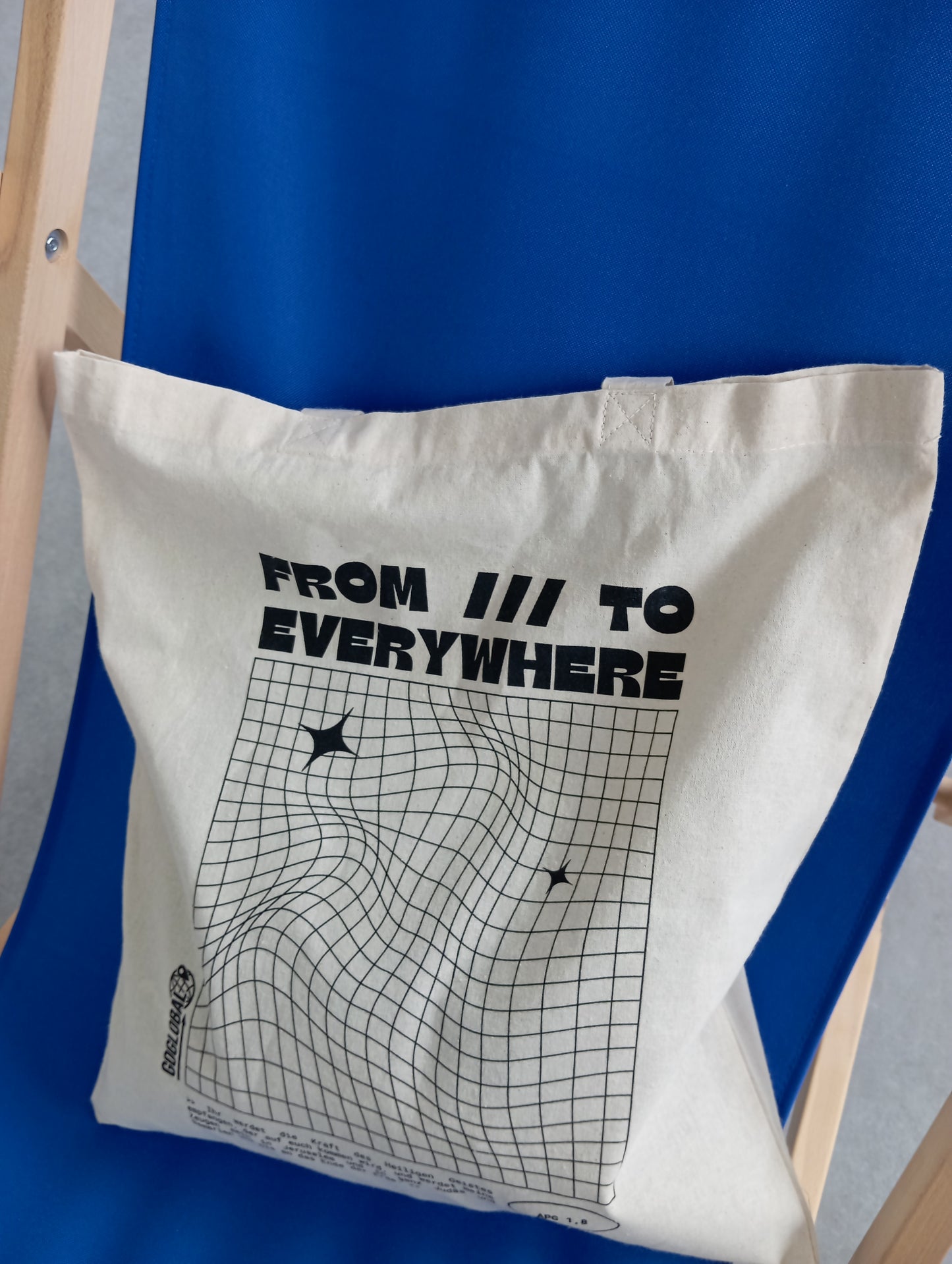 GoGlobal Stofftasche – „From Everywhere to Everywhere“