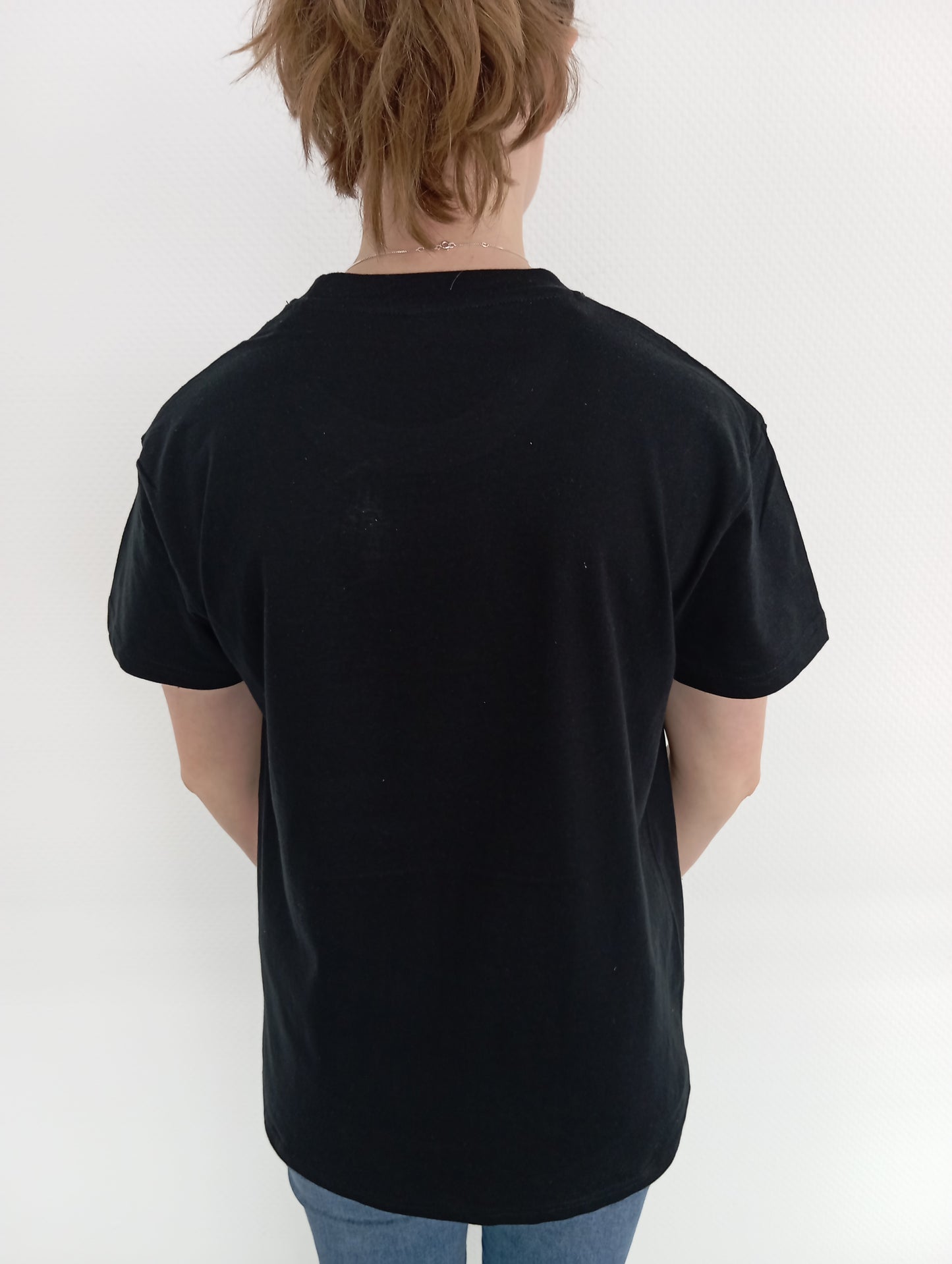 Schwarzes T-Shirt „God Vibes Only“ – Allianz-Mission Edition