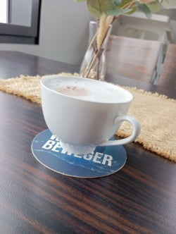 Papieruntersetzer der Allianz-Mission – zweiseitig bedruck